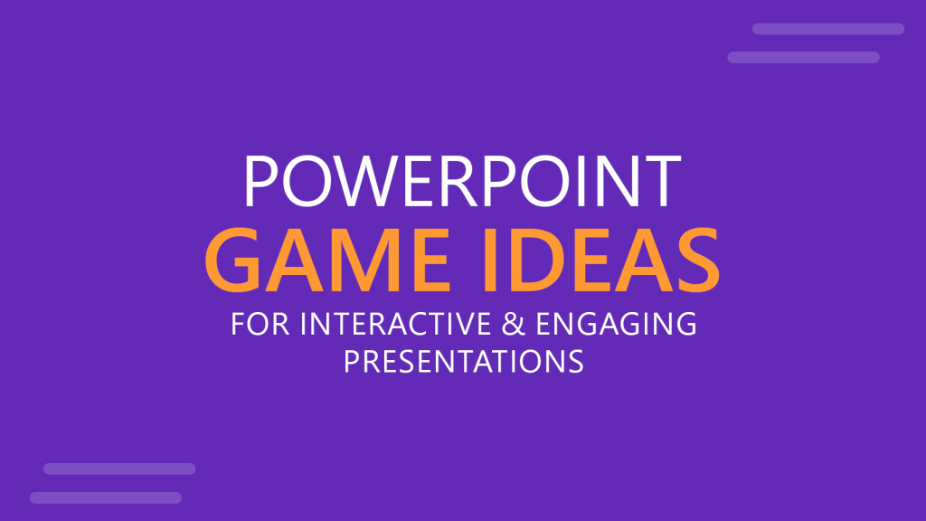 PowerPoint Game Ideas for Interactive & Engaging Presentations