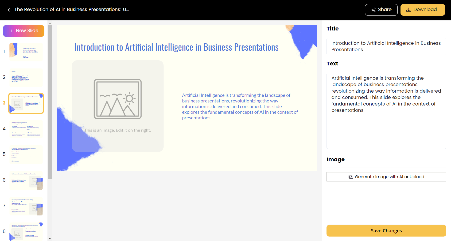 SlidesPilot AI Presentation Maker
