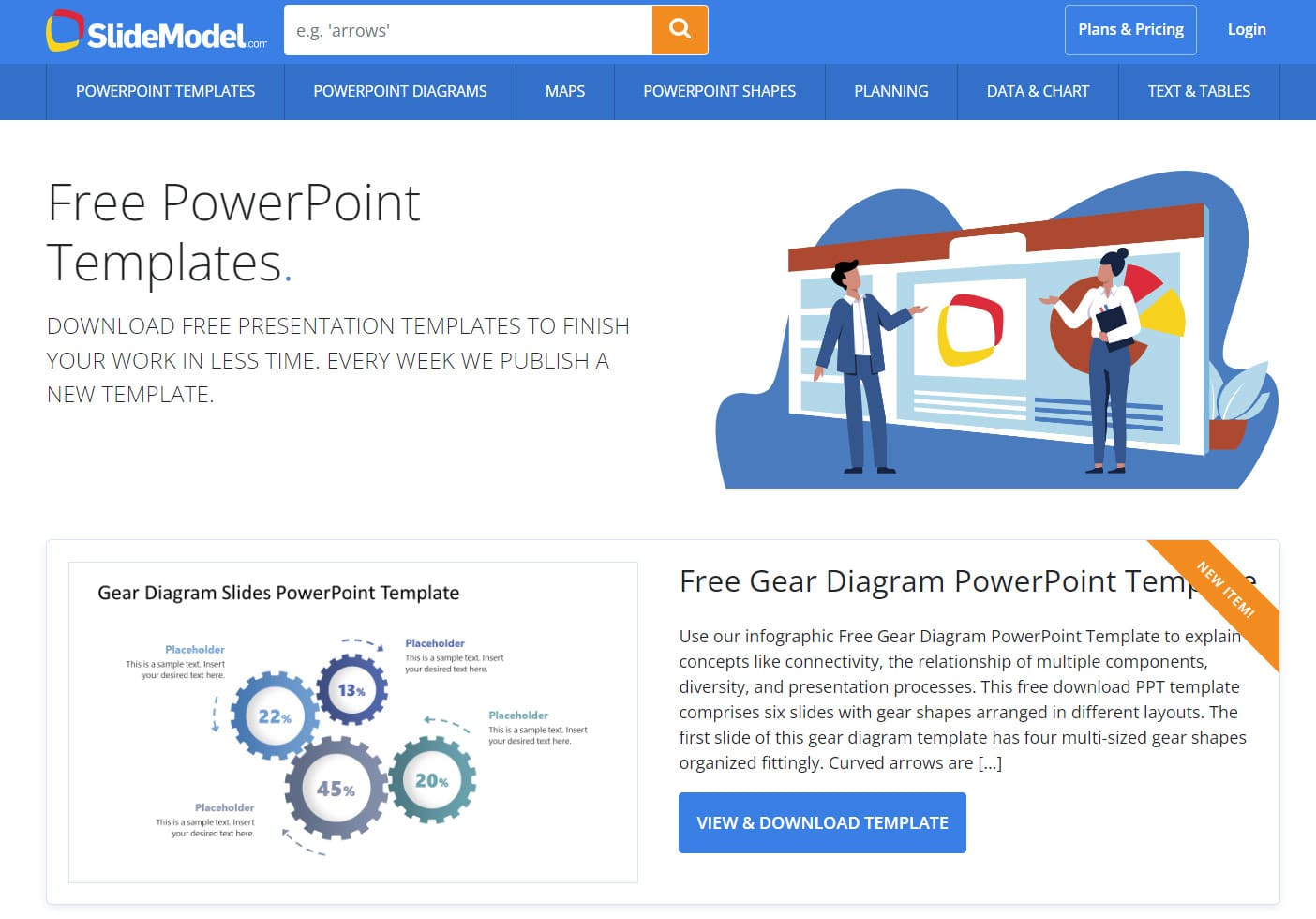Download free PowerPoint templates from SlideModel
