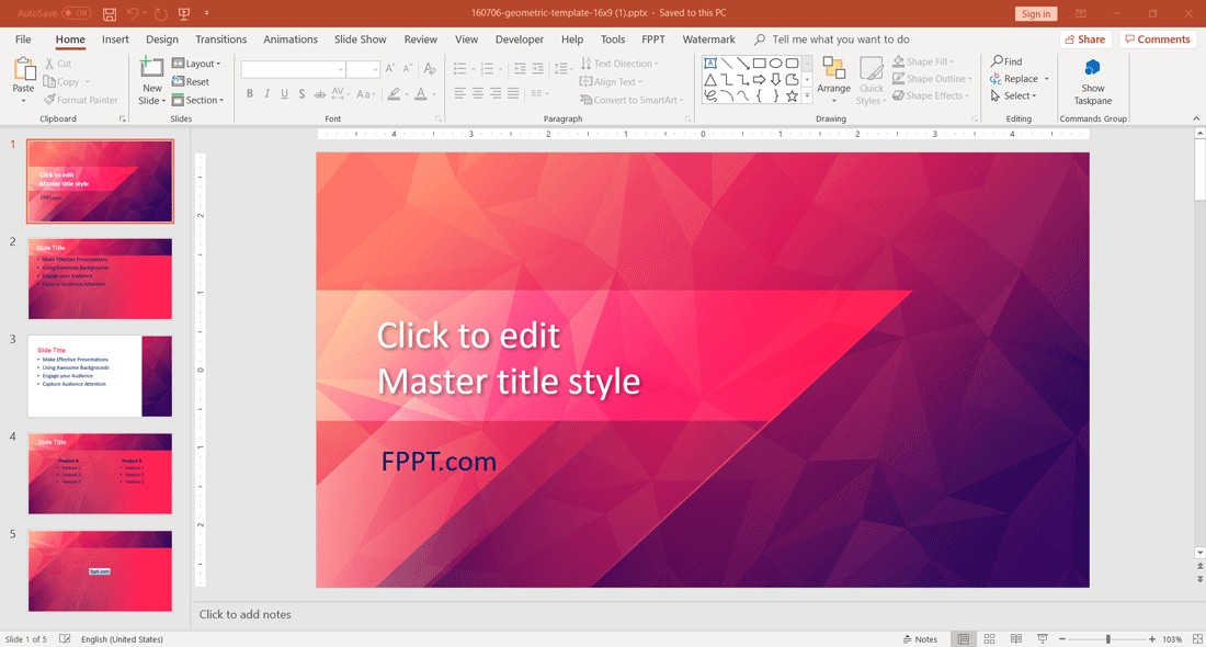 Free Presentation templates for PowerPoint with awesome backgrounds