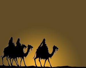 The Three Wise Men Templates PowerPoint