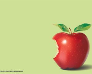 Fruit Apple Powerpoint Template Ppt Powerpoint Slide Graphics