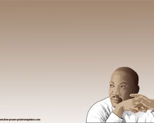 Martin Luther King Power point template