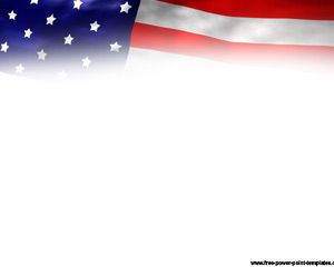 Free United States Flag PPT PowerPoint Template