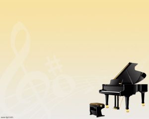 Piano Music PowerPoint Template