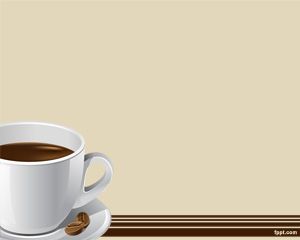 Cup of Coffee Powerpoint Template