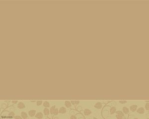 Free Elegant template for PowerPoint with brown background color