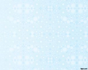 Circles Background for PowerPoint - Sky blue