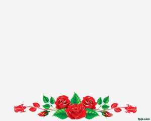 floral powerpoint template templates wreaths flower background backgrounds presentation power border point flowers ppt presentations rose ideal effect mother roses