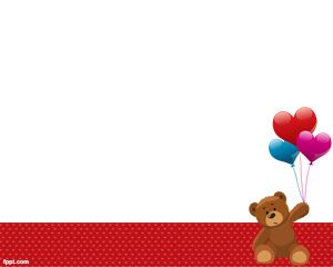 Download free Toy Bear PowerPoint Template