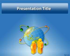Globe PowerPoint Template PowerPoint Background Images