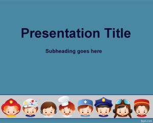 free job interview PowerPoint template