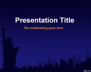 usa presentation template free
