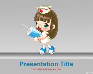 Free Nursing PowerPoint template