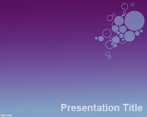 Free 2003 Powerpoint Template with violet background