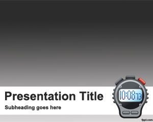 Free countdown PowerPoint template