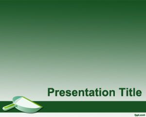 Dust PowerPoint template design for presentations