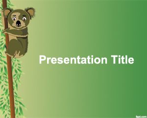 Free Koala PowerPoint Templates