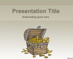 Free Treasure PowerPoint Template