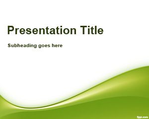 Free Writing PowerPoint Template Design