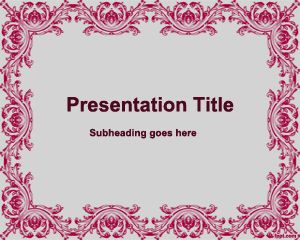 Old Style Powerpoint Template Theme