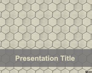 Free Honeycomb PowerPoint Template