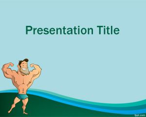 Muscle Training PowerPoint Template