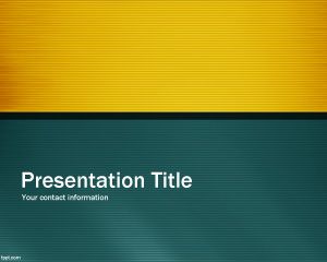 Professional green PowerPoint Template