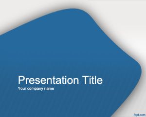 Free Risk Blue PowerPoint Template for Project Planning and Risk Management