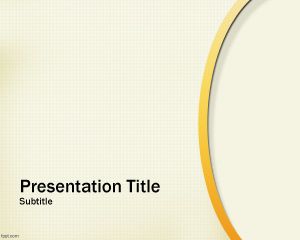 Abstract Gold Powerpoint Template