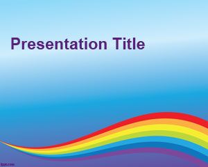 rainbow background for powerpoint