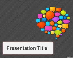 Free Communications Strategy Plan Presentation Template