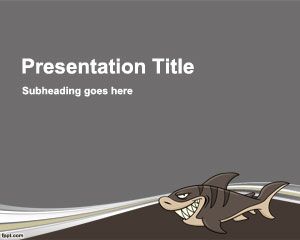 Free Shark PowerPoint Template