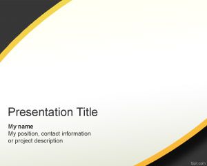 Free Gray Modern PowerPoint Template and presentation design