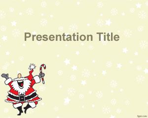 Happy Santa Claus PowerPoint Template
