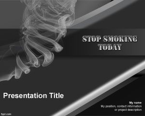 Free Stop Smoking Powerpoint Template