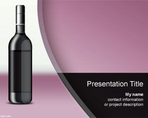 wine powerpoint template