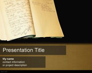 Guestbook PowerPoint template