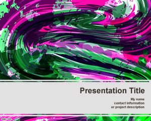 crayon powerpoint template