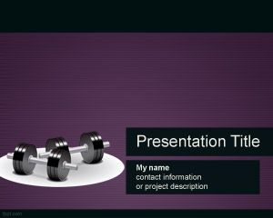 weights PowerPoint template