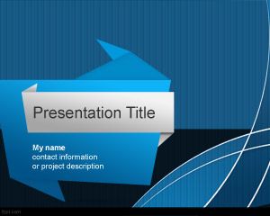 Free Origami PowerPoint Template