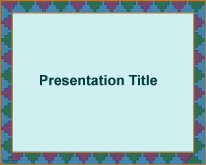 triangles frame powerpoint PPT template