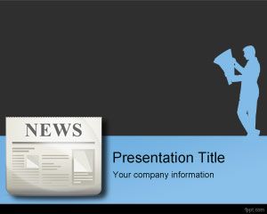 Press Release PowerPoint Template