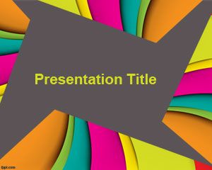 Free Color Slides PowerPoint Template