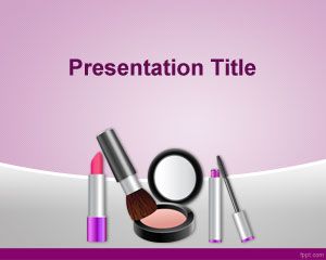 free Cosmetics PowerPoint Template