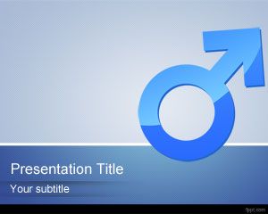 male powerpoint template