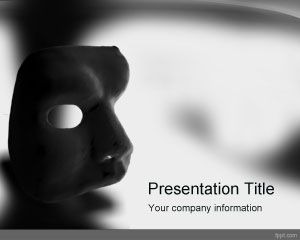 Free phantom PPT template for presentations on phasmophobia 