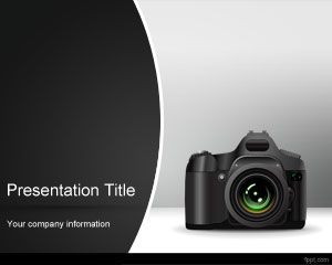 Photo Camera Image for Presentation Slide in PowerPoint