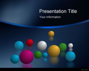 Download Space Balls PowerPoint Templates