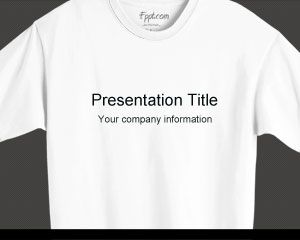 t shirt powerpoint template